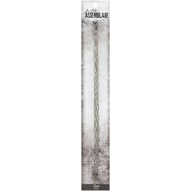 Advantus 8 Tim Holtz Assemblage Metal Chain Silver Advantus 8 Tim Holtz Assemblage Metal Chain Silver